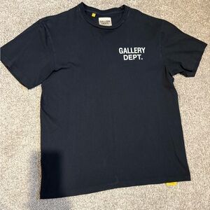 Gallery Dept Black Short Sleeve Tee